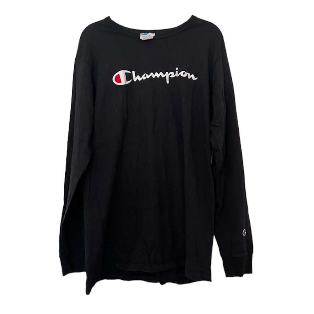 Men’s Champion Black Crewneck Sweatshirt XL